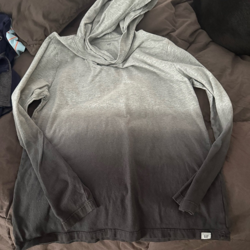 GAP Gray and Black Sweatshirts & Hoodies
